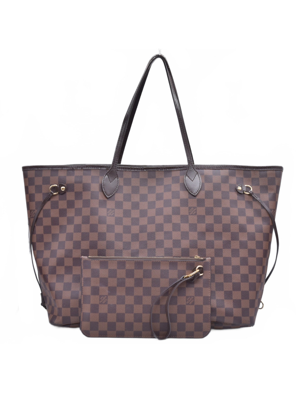 Louis Vuitton Damier Ebene Neverfull GM with Pouch SD4128